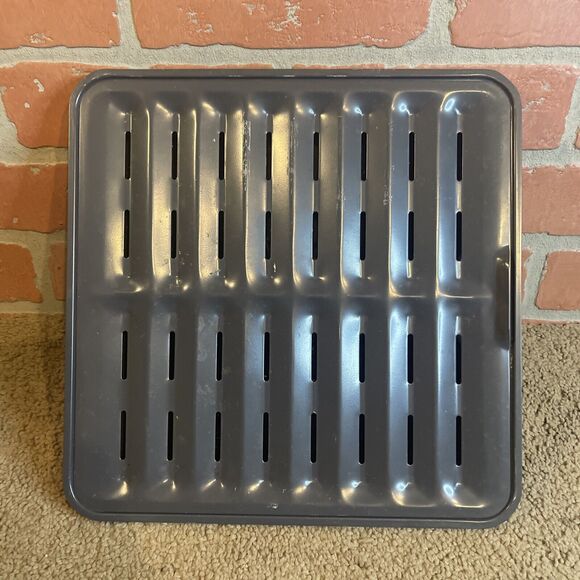 Ronco Showtime Rotisserie BBQ 4000 5000 Drip Tray Pan W/ Grate Replacement Parts - Picture 1 of 5
